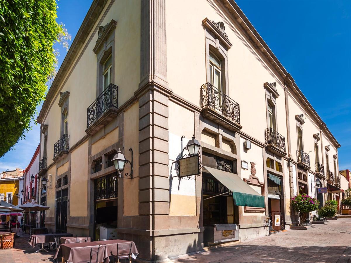 Hotel Meson Del Obispado Querétaro Exteriör bild