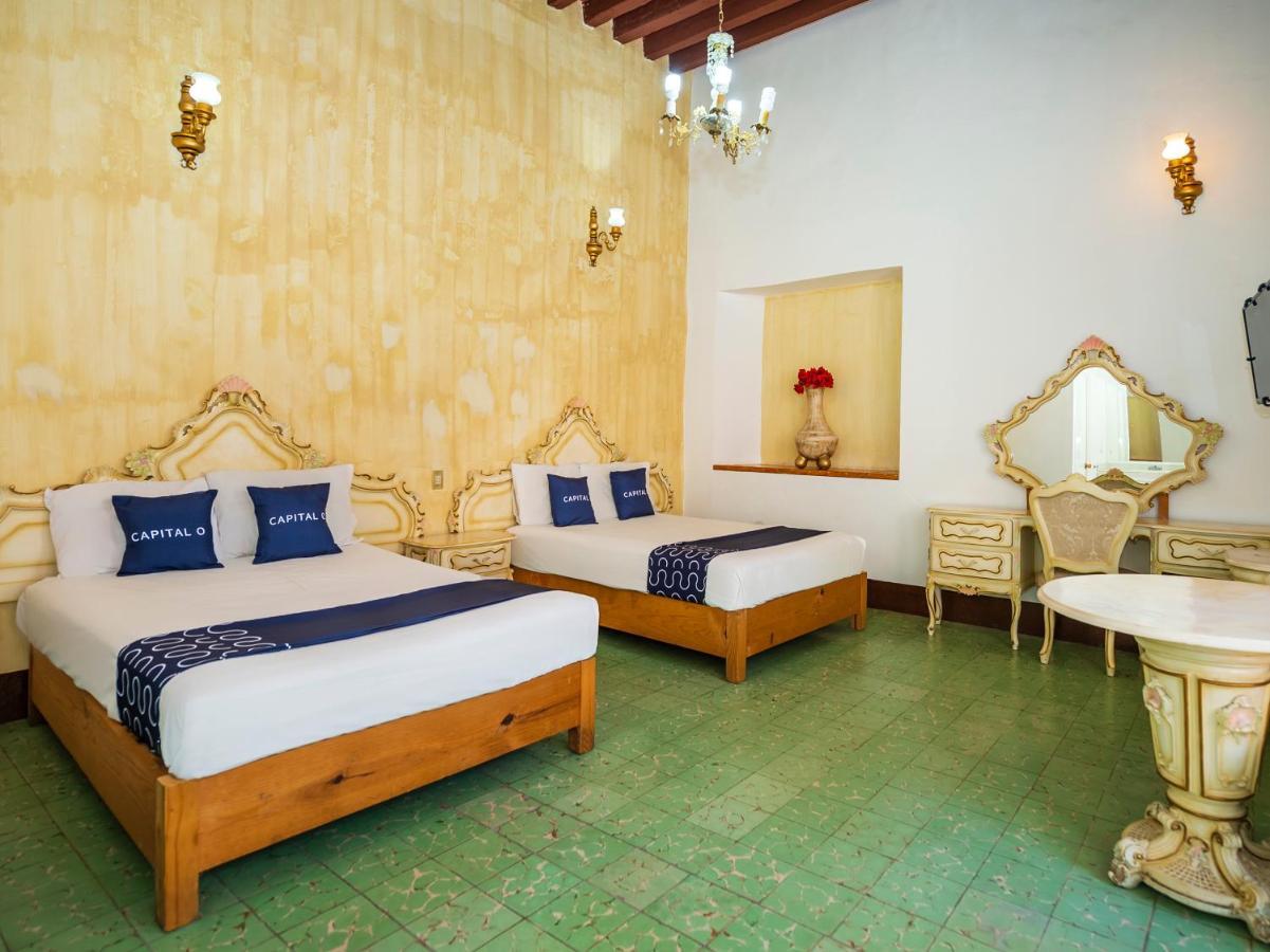 Hotel Meson Del Obispado Querétaro Exteriör bild