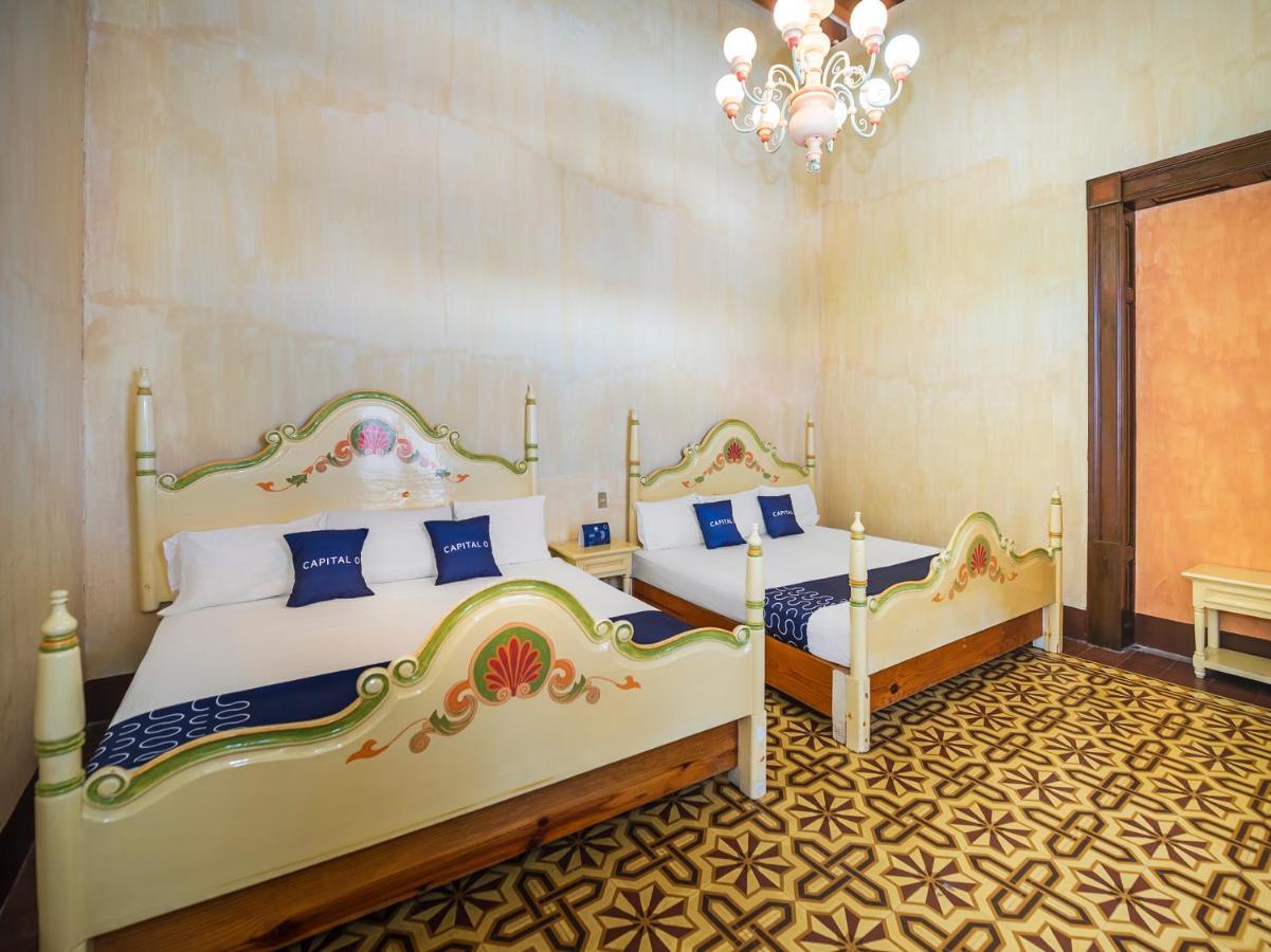 Hotel Meson Del Obispado Querétaro Exteriör bild